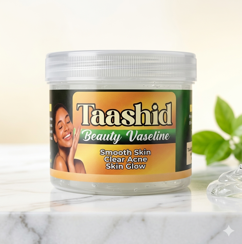 TAASHID beauty vaseline jar
